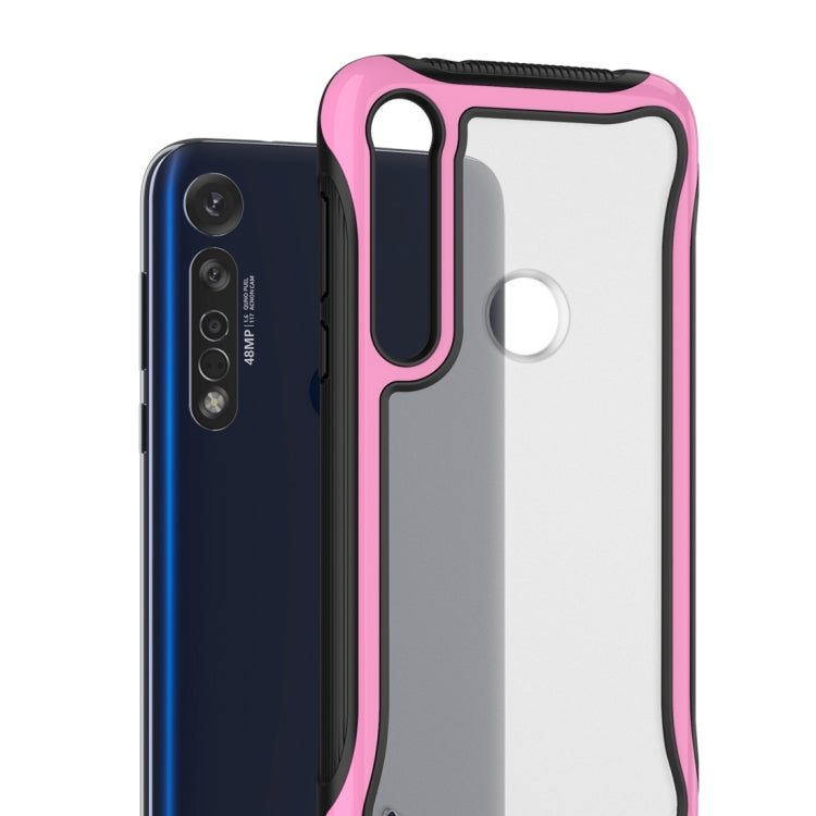 For Motorola Moto G8 Plus Blade Series Transparent AcrylicProtective Case