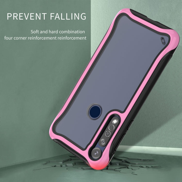 For Motorola Moto G8 Plus Blade Series Transparent AcrylicProtective Case