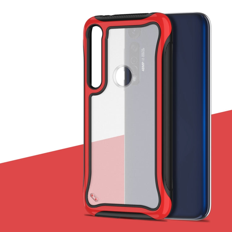 For Motorola Moto G8 Plus Blade Series Transparent AcrylicProtective Case