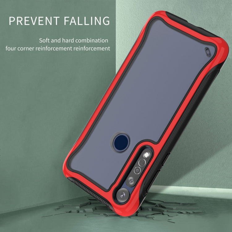 For Motorola Moto G8 Plus Blade Series Transparent AcrylicProtective Case