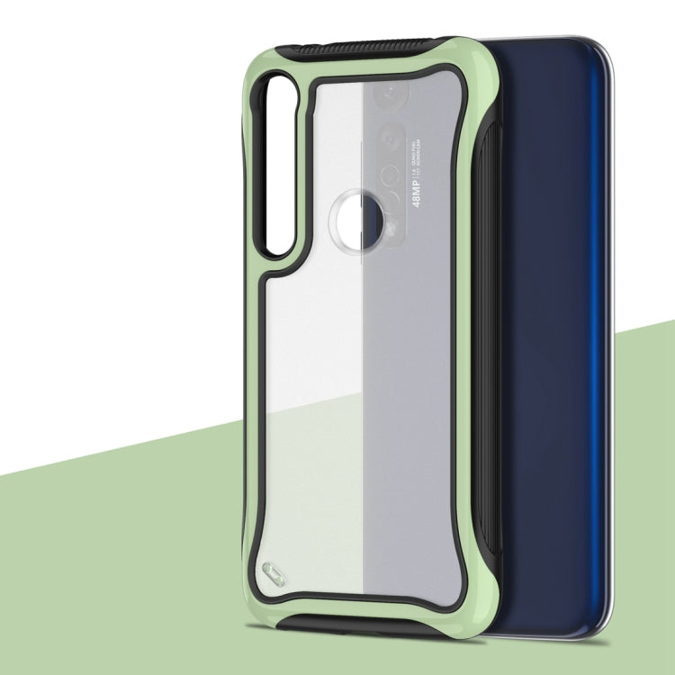 For Motorola Moto G8 Plus Blade Series Transparent AcrylicProtective Case