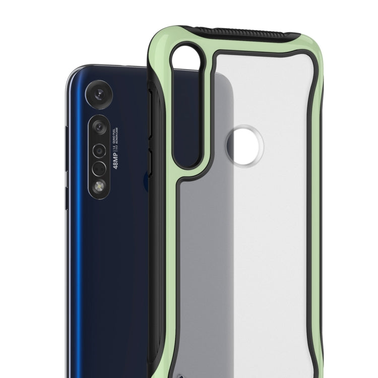 For Motorola Moto G8 Plus Blade Series Transparent AcrylicProtective Case