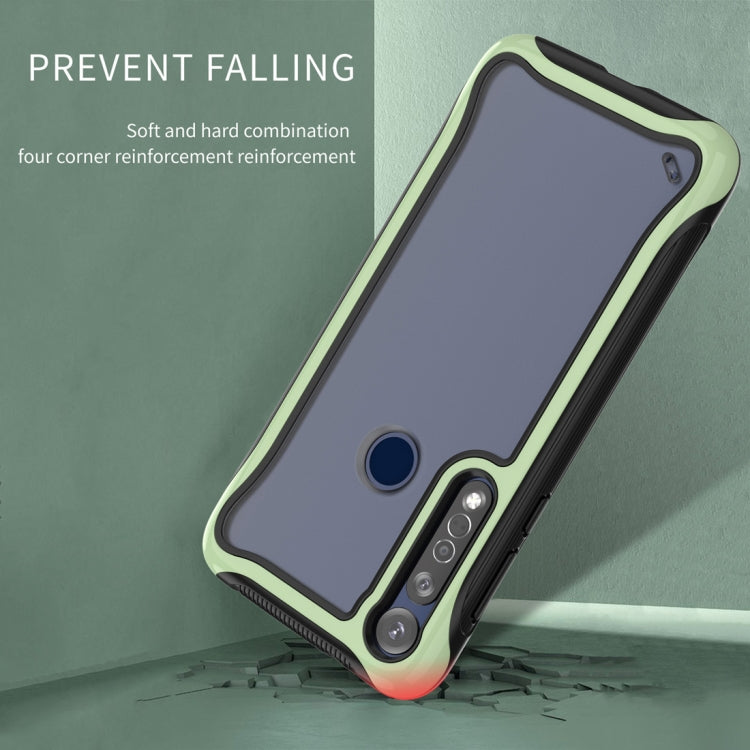 For Motorola Moto G8 Plus Blade Series Transparent AcrylicProtective Case