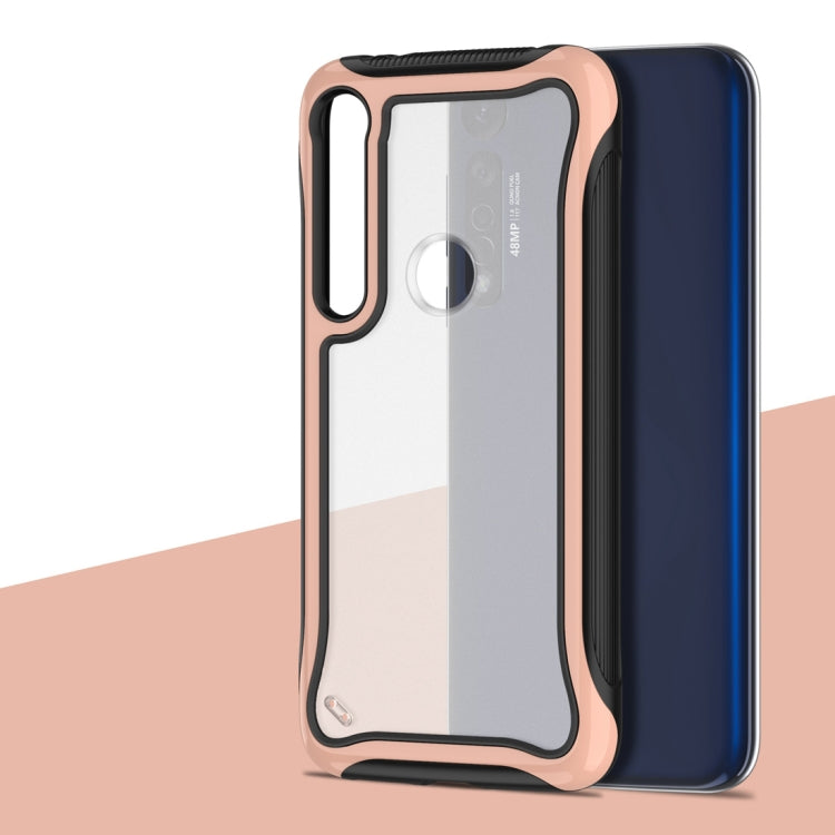 For Motorola Moto G8 Plus Blade Series Transparent AcrylicProtective Case