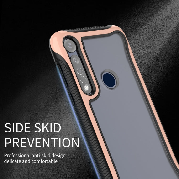 For Motorola Moto G8 Plus Blade Series Transparent AcrylicProtective Case