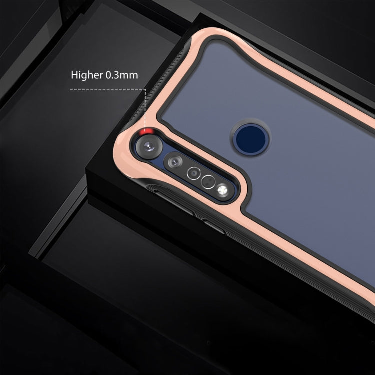 For Motorola Moto G8 Plus Blade Series Transparent AcrylicProtective Case