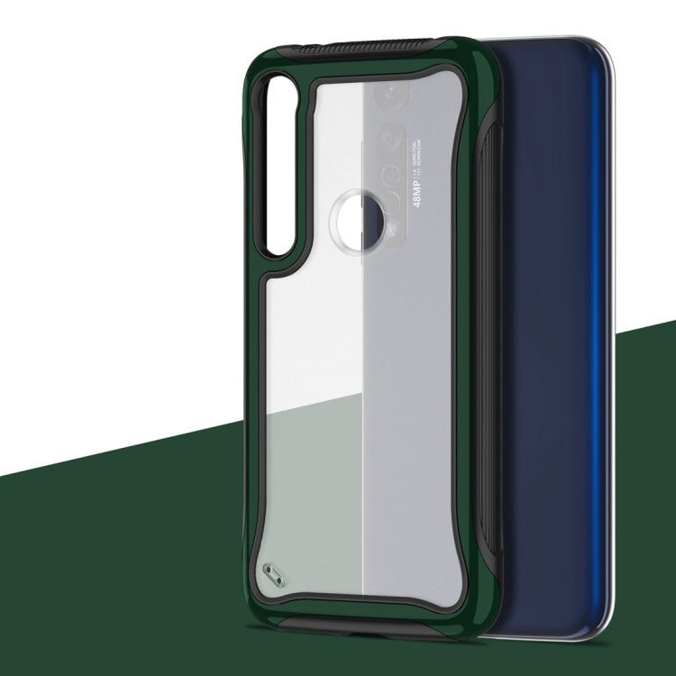 For Motorola Moto G8 Plus Blade Series Transparent AcrylicProtective Case