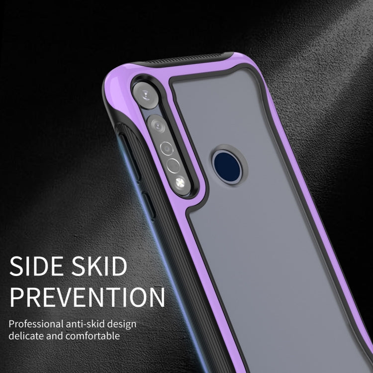 For Motorola Moto G8 Plus Blade Series Transparent AcrylicProtective Case