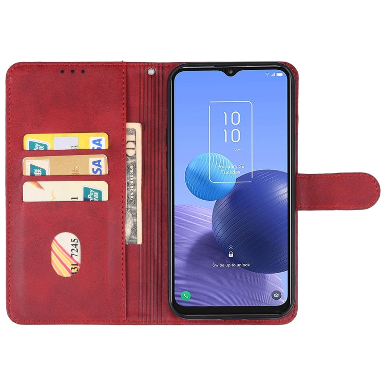 For TCL 408 Leather Phone Case