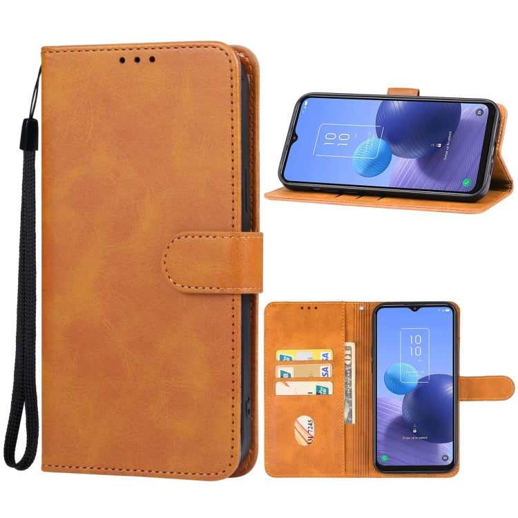 For TCL 408 Leather Phone Case