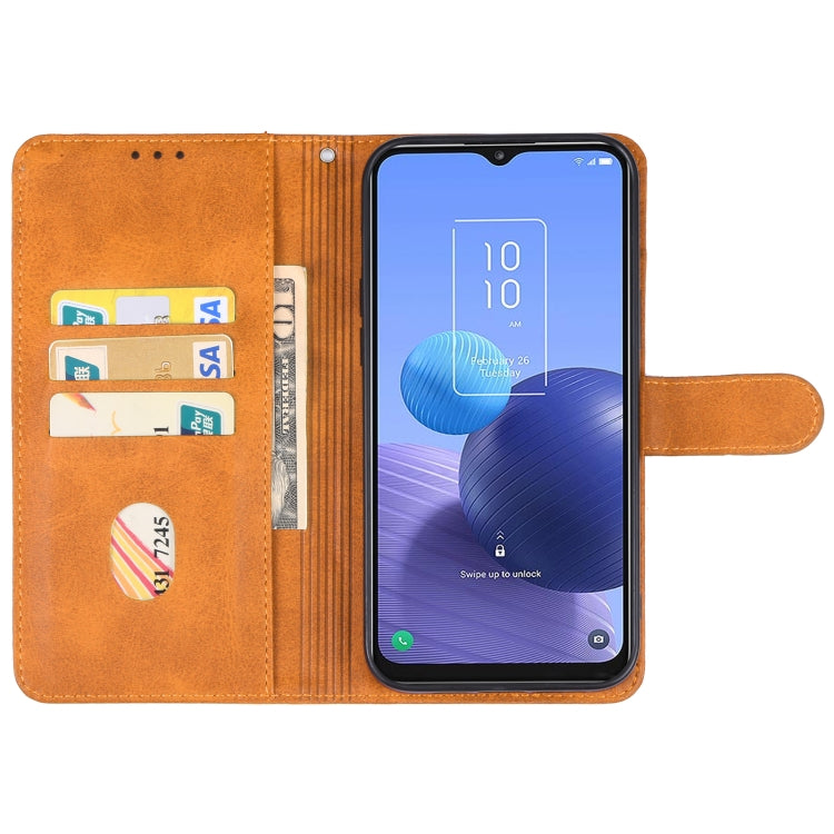 For TCL 408 Leather Phone Case