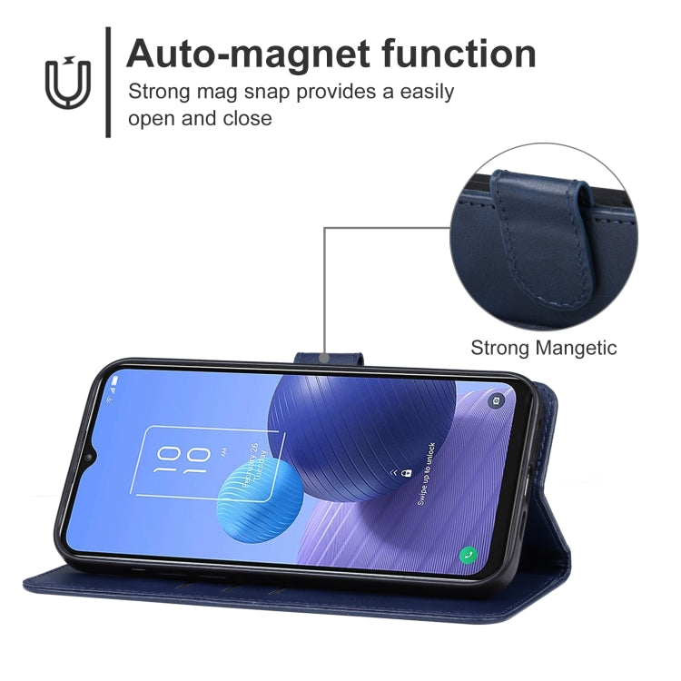 For TCL 408 Leather Phone Case