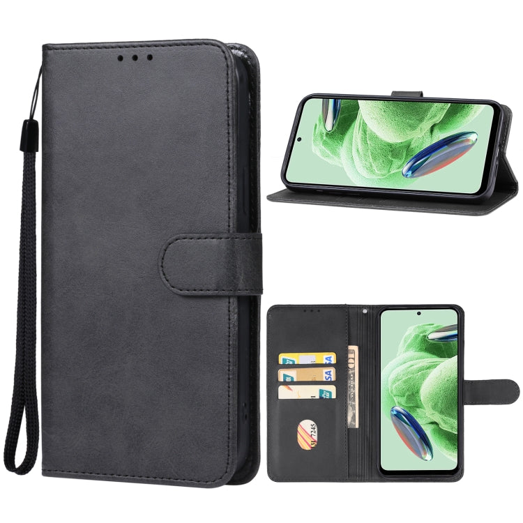 For Xiaomi Redmi Note 12 Global 5G Leather Phone Case