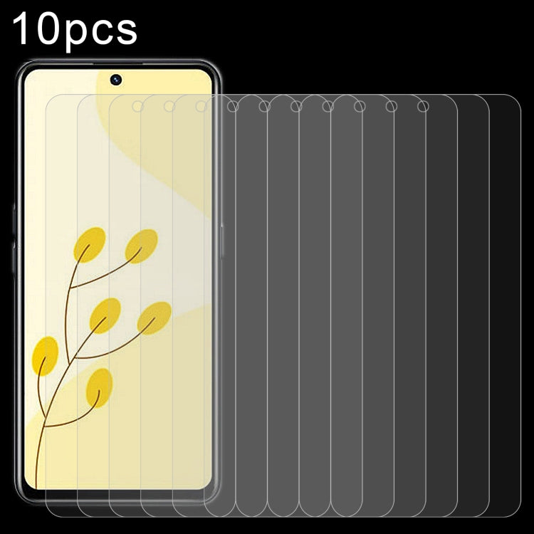 For Realme GT Neo 5 SE / GT Neo 5 / Neo 5 240W 10 PCS 0.26mm 9H 2.5D Tempered Glass Film