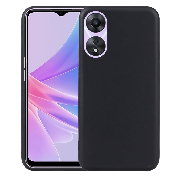 For OPPO A78 5G TPU Phone Case(Black)