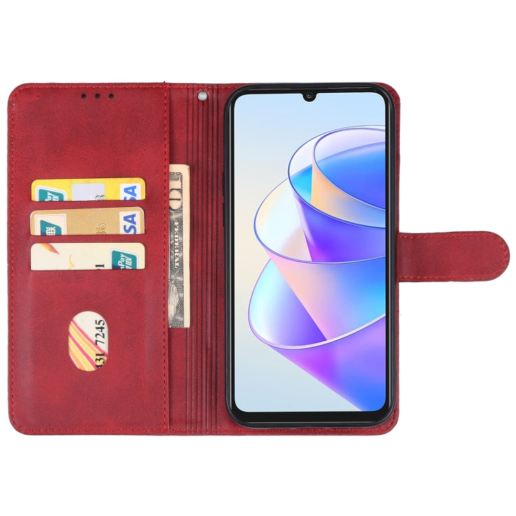 For Honor X7a Leather Phone Case