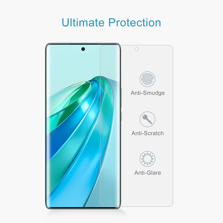 For Honor X9a 10pcs 0.26mm 9H 2.5D Tempered Glass Film