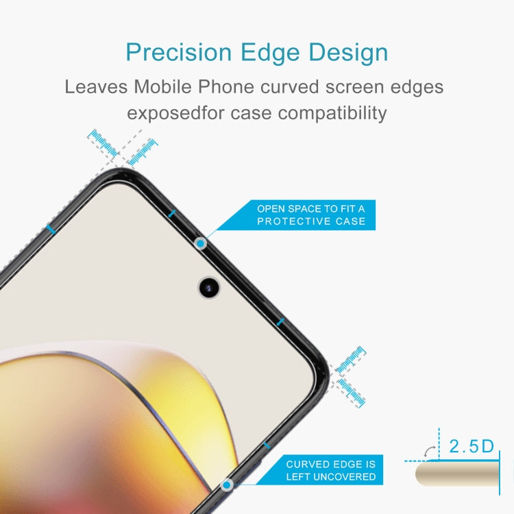 For Motorola Moto G73 10pcs 0.26mm 9H 2.5D Tempered Glass Film