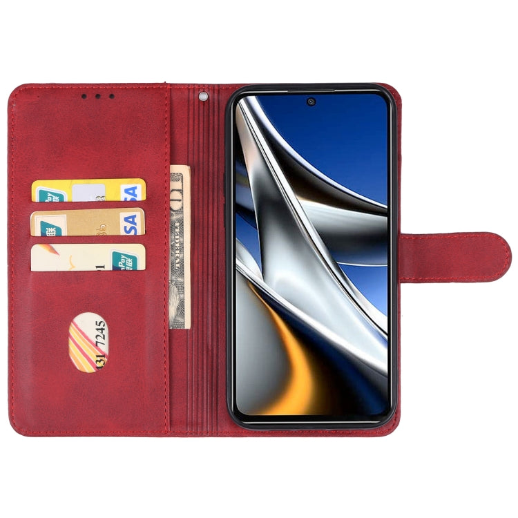 For Xiaomi Poco X5 Pro Leather Phone Case