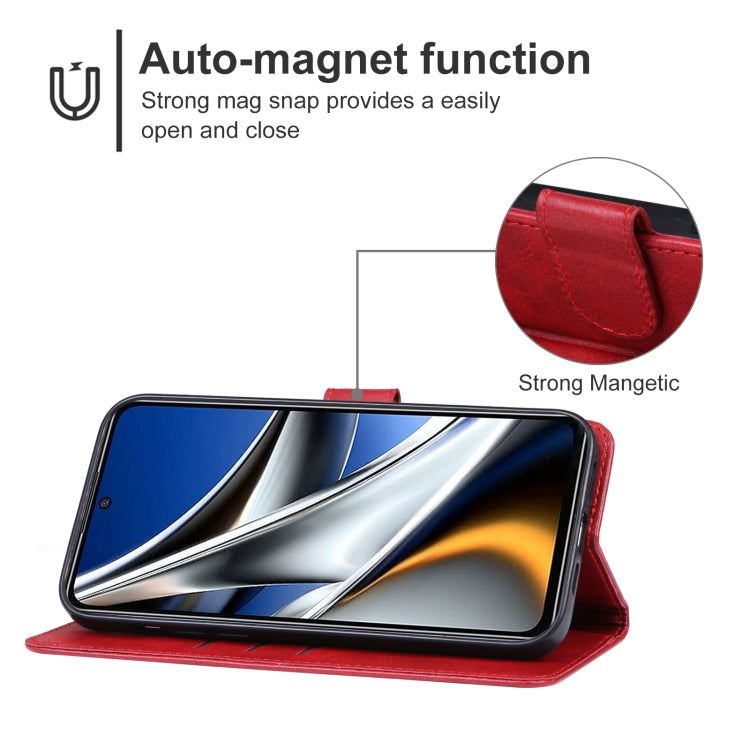 For Xiaomi Poco X5 Pro Leather Phone Case