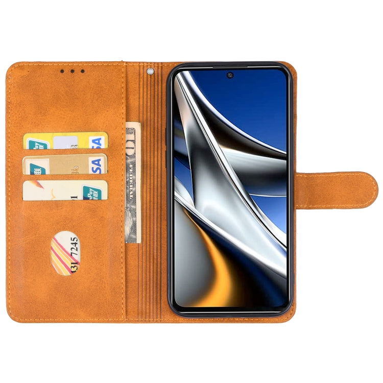 For Xiaomi Poco X5 Pro Leather Phone Case