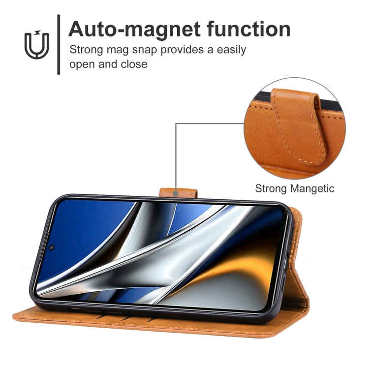 For Xiaomi Poco X5 Pro Leather Phone Case