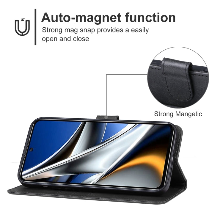 For Xiaomi Poco X5 Pro Leather Phone Case