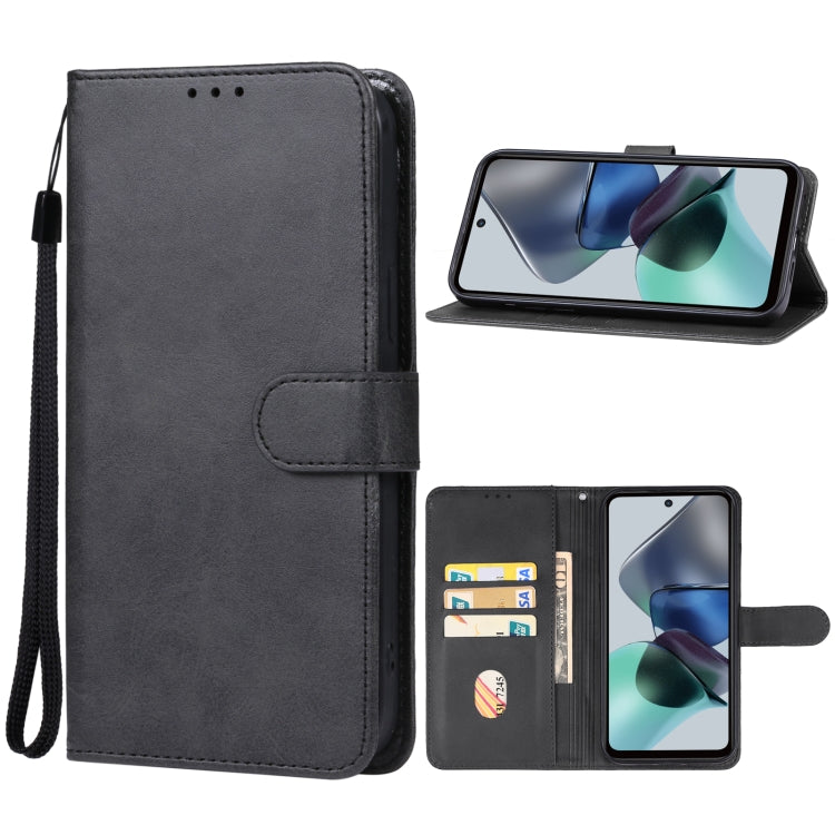 For Motorola Moto G23 Leather Phone Case
