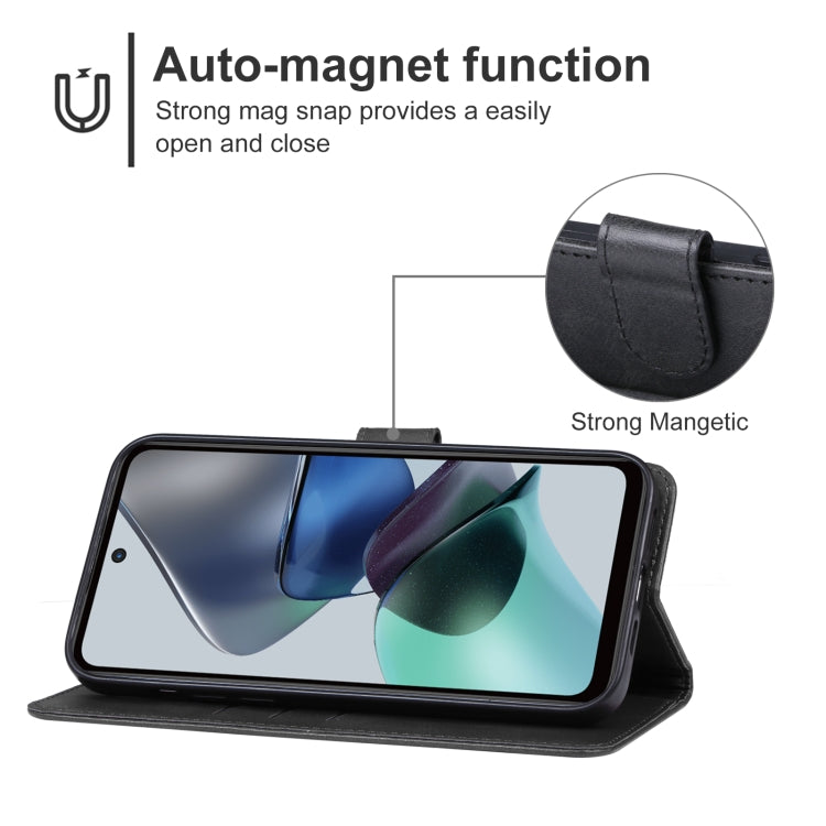For Motorola Moto G23 Leather Phone Case