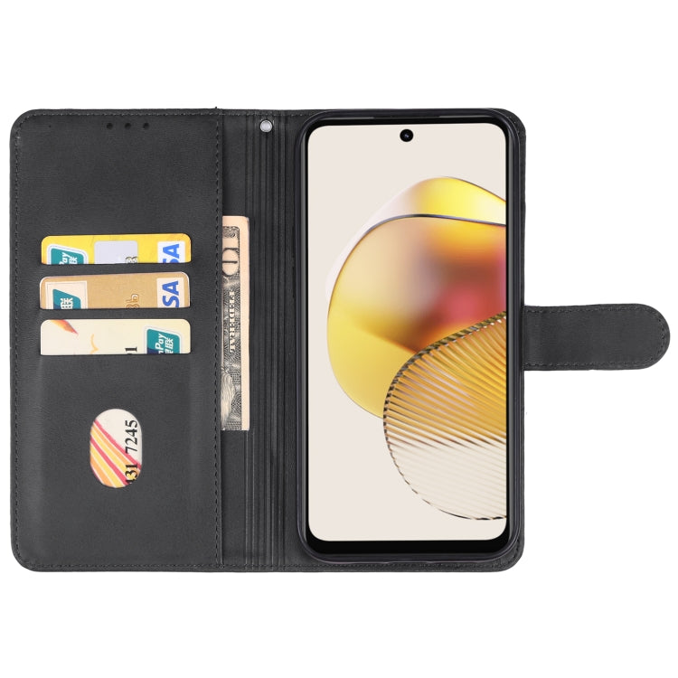 For Motorola Moto G73 Leather Phone Case