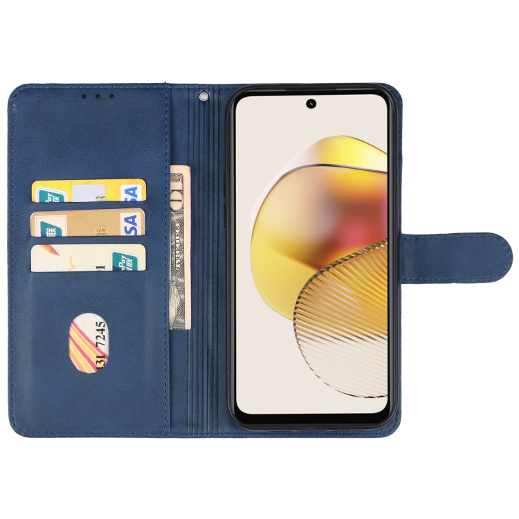 For Motorola Moto G73 Leather Phone Case