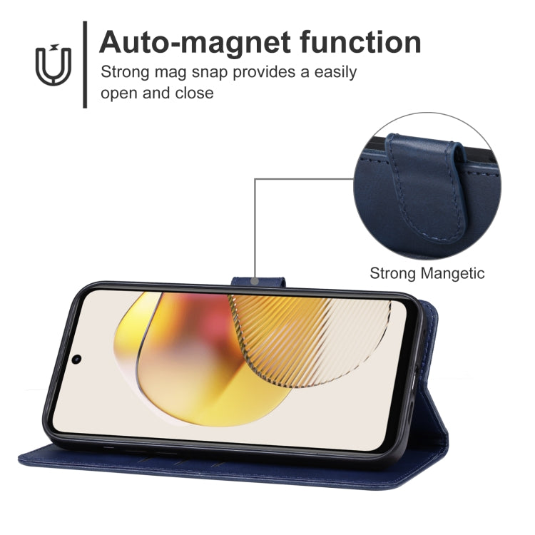 For Motorola Moto G73 Leather Phone Case