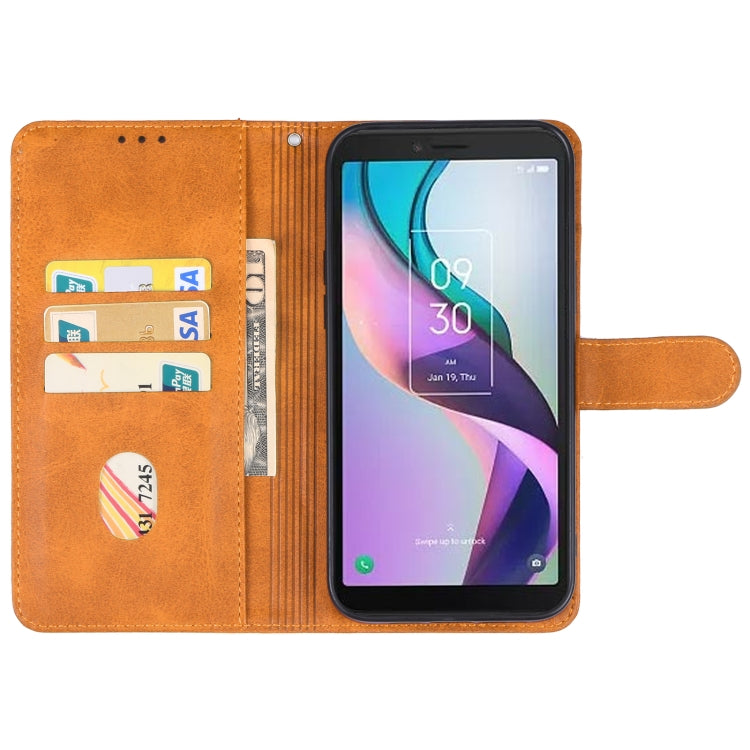 For TCL Ion X Leather Phone Case