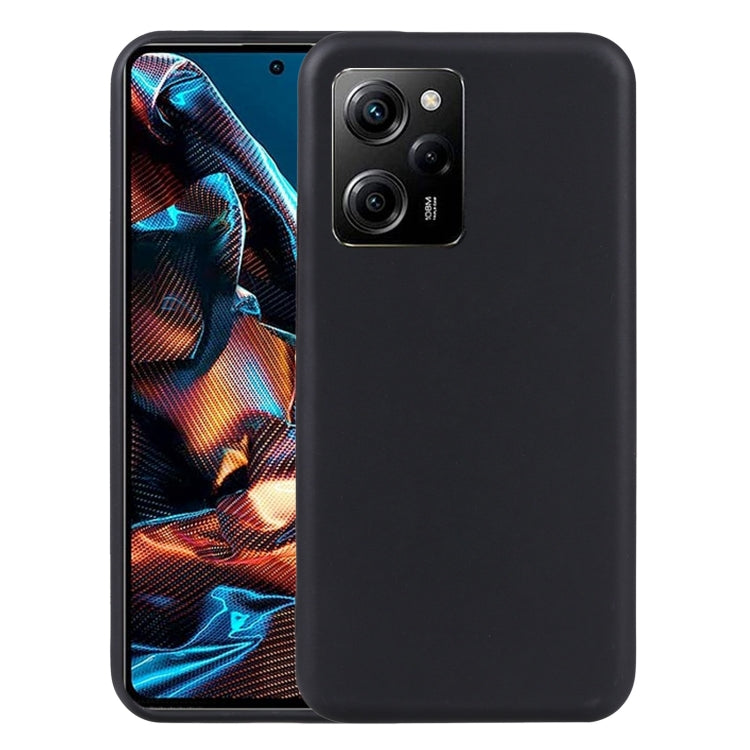 For Xiaomi Poco X5 Pro TPU Phone Case(Black)