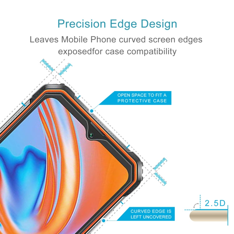 For Blackview BV9200 10 PCS 0.26mm 9H 2.5D Tempered Glass Film