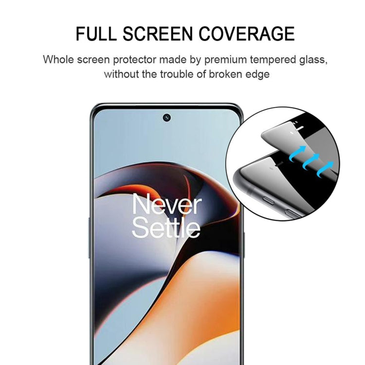 For OnePlus Ace 2/ Ace 2 Pro 25pcs 3D Curved Edge Full Screen Tempered Glass Film