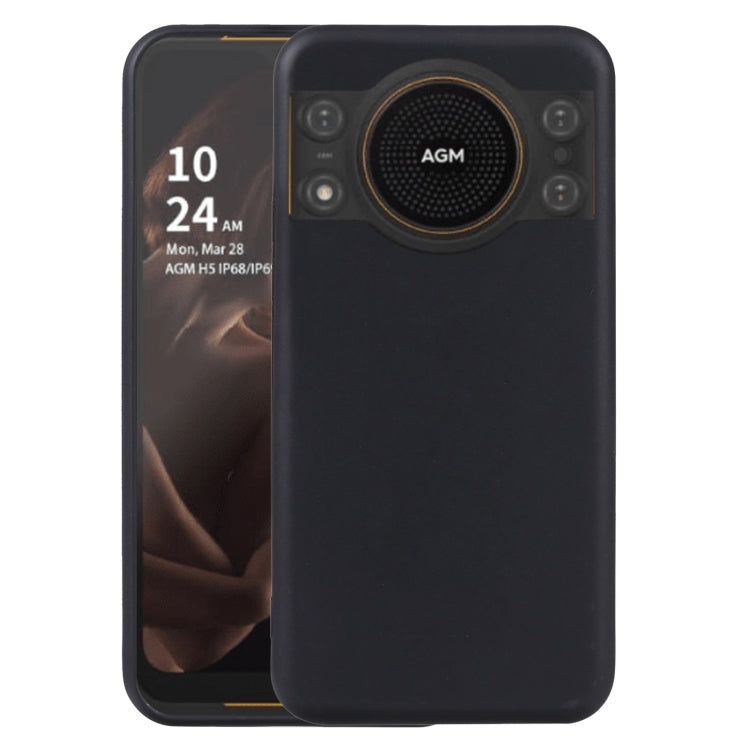 For AGM H5 TPU Phone Case(Black)