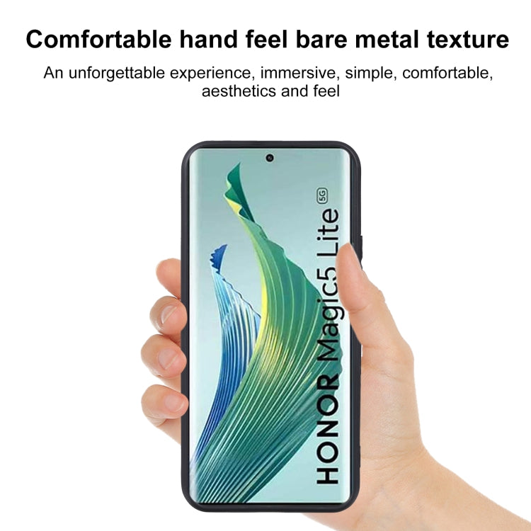 For Honor Magic 5 Lite TPU Phone Case(Black)
