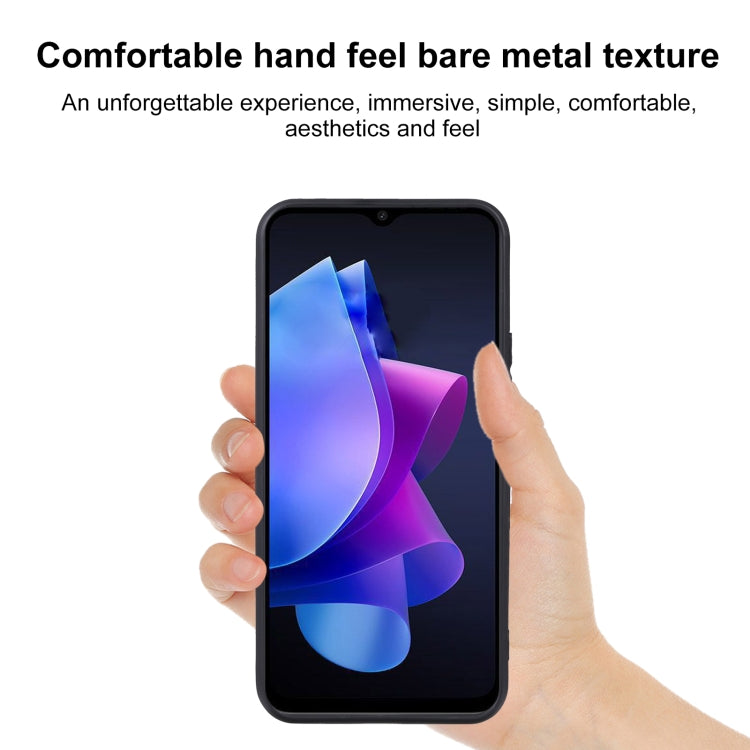 For TECNO Pop 7 Pro TPU Phone Case(Black)