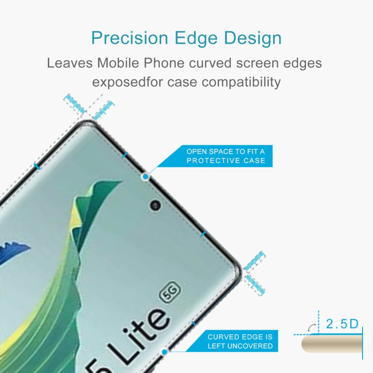 For Honor Magic 5 Lite 50pcs 0.26mm 9H 2.5D Tempered Glass Film