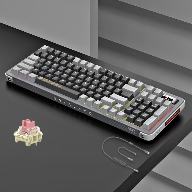 FOETOR Y98 Wireless 2.4G Multi-bluetooth Charging Gaming Keyboard