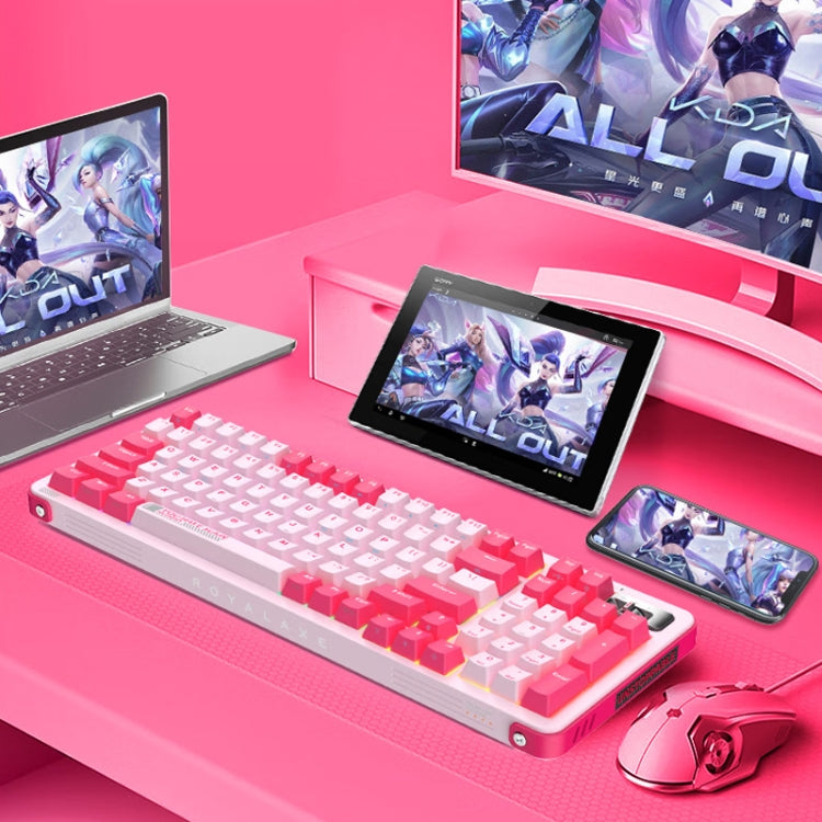 FOETOR Y98 Wireless 2.4G Multi-bluetooth Charging Gaming Keyboard