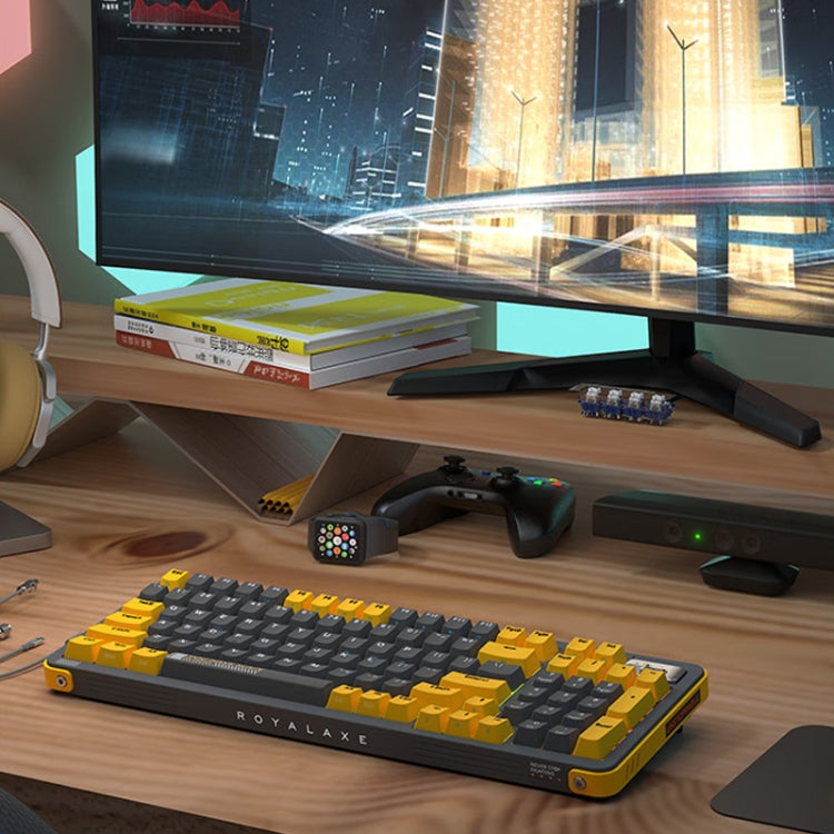 FOETOR Y98 Wireless 2.4G Multi-bluetooth Charging Gaming Keyboard