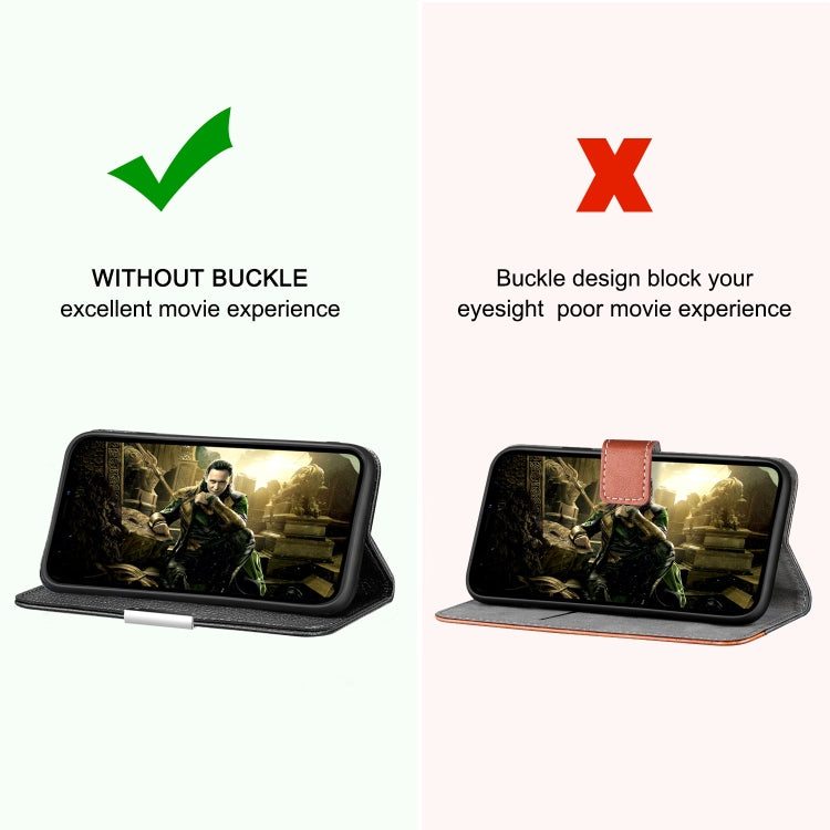 For Huawei P40 Litchi Texture Solid Color Horizontal Flip Leather Case with Bracket & Card Slots & Wallet & Lanyard