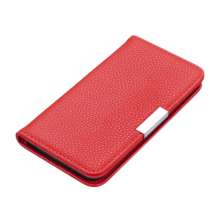 For Huawei P40 Litchi Texture Solid Color Horizontal Flip Leather Case with Bracket & Card Slots & Wallet & Lanyard
