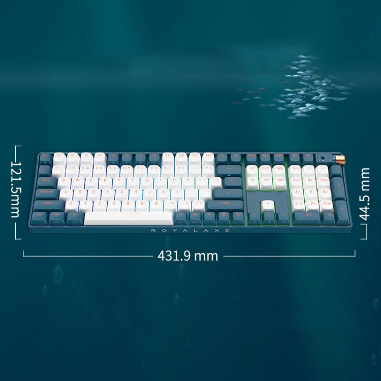 FOETOR R108 Wireless 2.4G Multi-bluetooth Charging Gaming Keyboard