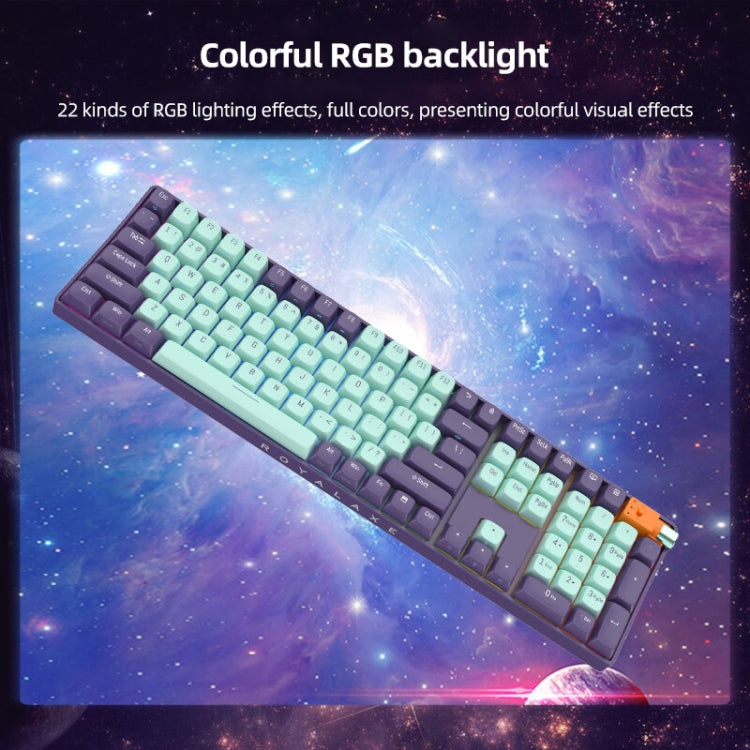 FOETOR R108 Wireless 2.4G Multi-bluetooth Charging Gaming Keyboard