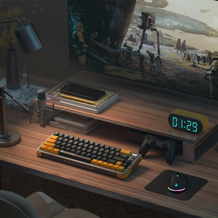 FOETOR Y68 Wireless 2.4G Multi-bluetooth Charging Gaming Keyboard