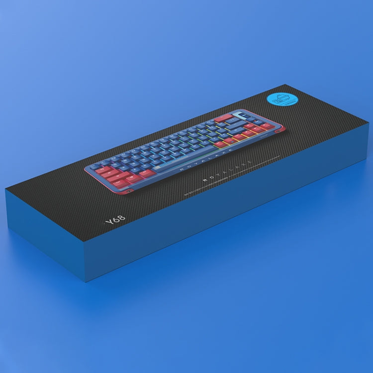 FOETOR Y68 Wireless 2.4G Multi-bluetooth Charging Gaming Keyboard