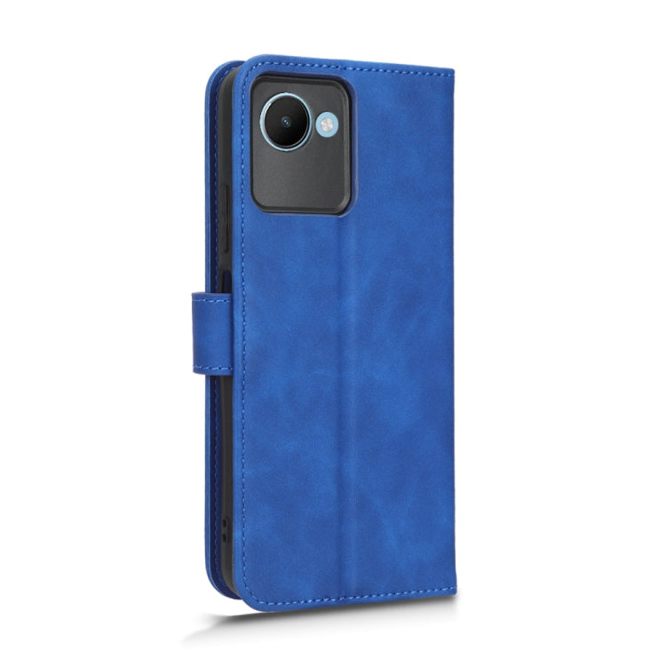 For Realme C30 / C33S Skin Feel Magnetic Flip Leather Phone Case